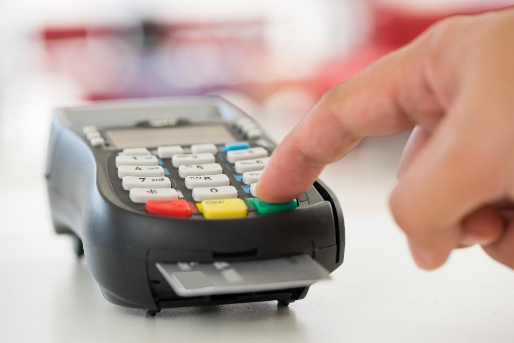 Secure digital payment - contact and contactless card acceptance