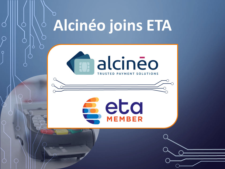 Alcinéo becomes member of ETA