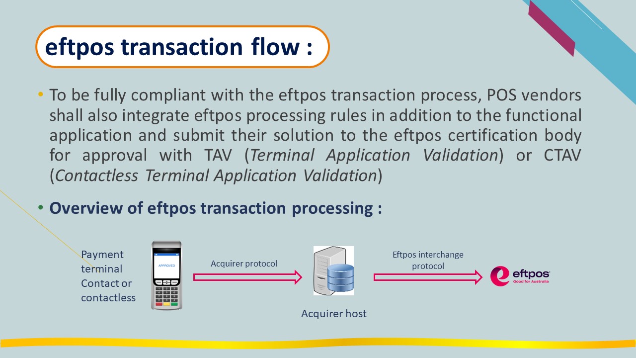 eftpos transaction flow