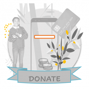 donate on smartphone